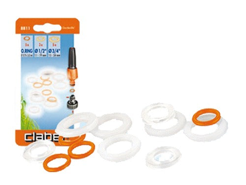 Set Oring + Guarnizioni Claber 8811. Prezzo per Pezzo.