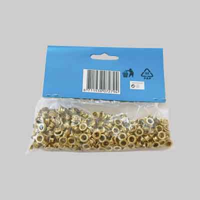 OCCHIELLI Ø mm 4 - conf. 100 pezzi. Prezzo per Confezione.