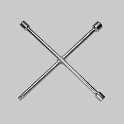 CHIAVE A CROCE PER AUTO 'MUNDIAL' 17x19x22x1/2". Prezzo per Pezzo.