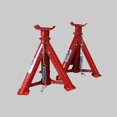 CAVALLETTI PER AUTO Portata kg 3000 - 2 pezzi. Prezzo per Confezione.