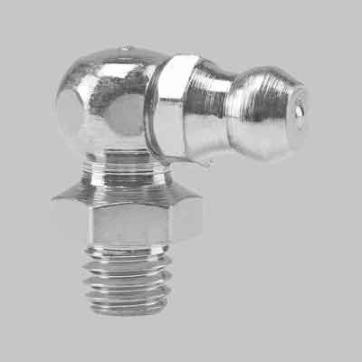 INGRASSATORE TIPO HYDRAULIK A 90° 'BLISTER' M6x1. Prezzo per Pezzo.