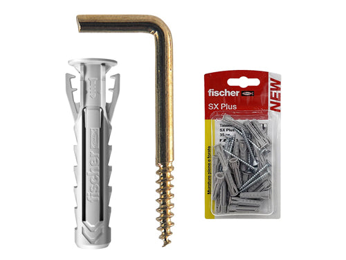 Tasselli Fischer SX Plus 4 GK Gold. Prezzo per blister.