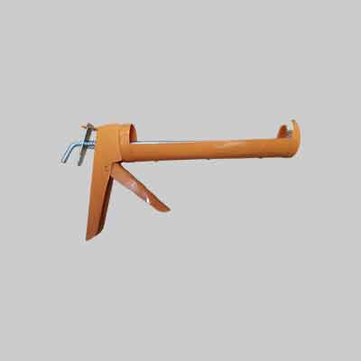 PISTOLA PER CARTUCCE SILICONE IN LAMIERA mm 225. Prezzo per Pezzo.