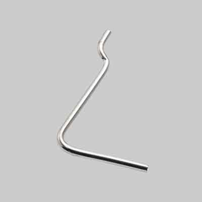 GANCIO PER PANNELLO FORATO TIPO 'N. 6' mm 38x53. Prezzo per Pezzo.