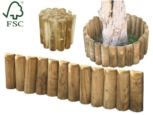 Bordure staccionate LASA impregnate. Prezzo per Pezzo.