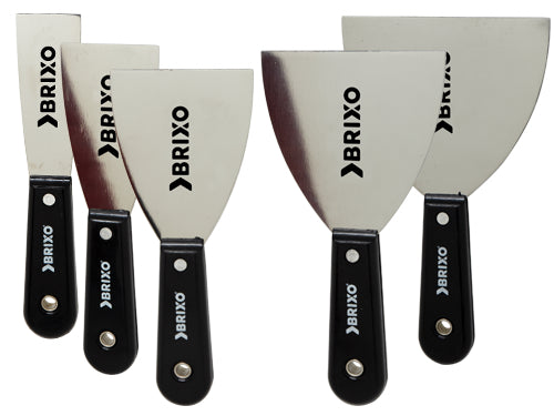 Spatole Brixo con manico plastica. Prezzo per Pezzo.