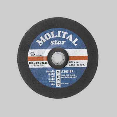 DISCO DA TAGLIO PER FERRO Ø mm 230x3,2. Prezzo per Pezzo.