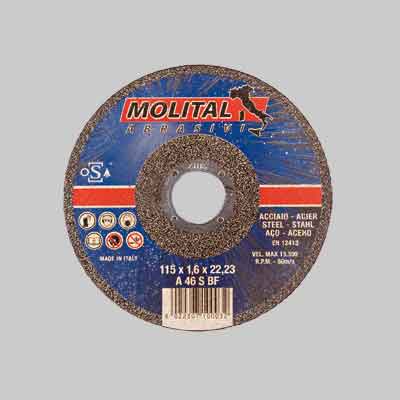 DISCO DA TAGLIO PER FERRO SOTTILE Ø mm 230x2,0. Prezzo per Pezzo.