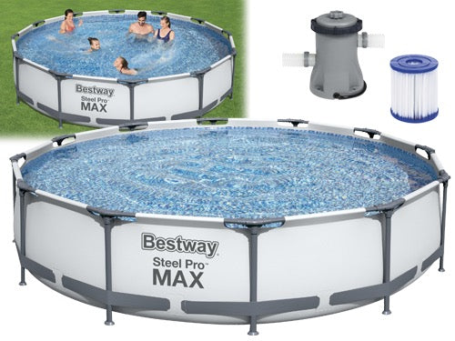 Piscine tonde Steel Pro Max BestWay 56416. Prezzo per Pezzo.