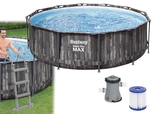 Piscine tonde Steel Pro Max Set BestWay 5614X. Prezzo per Pezzo.