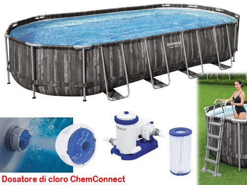 Piscine ovali Steel Set BestWay 5611T. Prezzo per Pezzo.