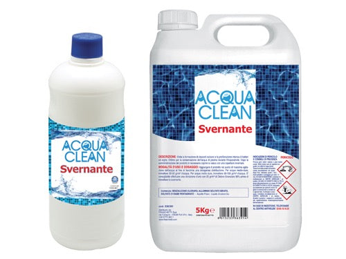 Svernante Acqua Clean per piscine. Prezzo per Pezzo.