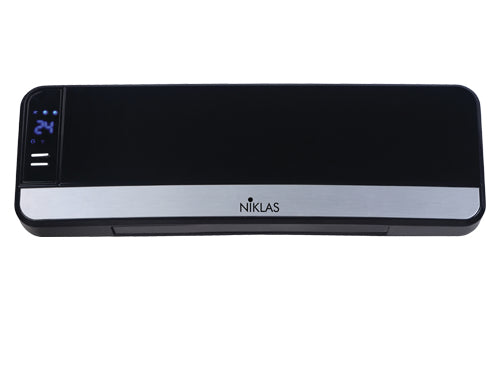 Termoventilatori PTC Niklas Split Elegant Black. Prezzo per Pezzo.