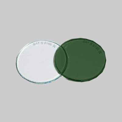 LENTI TONDE Verdi DIN 5. Prezzo per Pezzo.