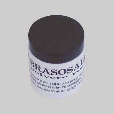 DISOSSIDANTE IN POLVERE 'BRASOSALD' gr 50. Prezzo per Pezzo.
