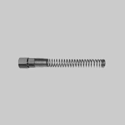 ATTACCO FEMMINA CON MOLLA Ø mm 6x8 - Fil. 1/4". Prezzo per Pezzo.