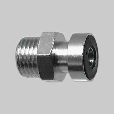 ATTACCO A BAIONETTA MASCHIO 1/4". Prezzo per Pezzo.