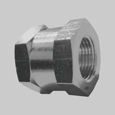 MANICOTTO CON FILETTO CILINDRICO mm 1/4"x3/8". Prezzo per Pezzo.