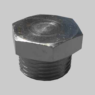 TAPPO CON FILETTO CILINDRICO 3/8". Prezzo per Pezzo.