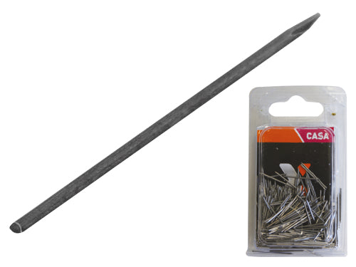 Chiodi a spillo in acciaio Brixo. Prezzo per Confezione.