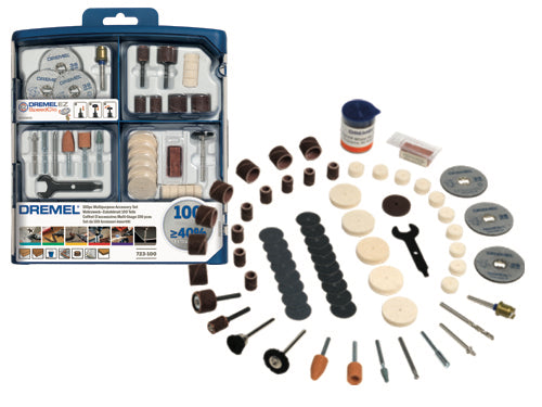 Dremel Set 100 accessori Dremel 723/2615S723JA. Prezzo per Pezzo.