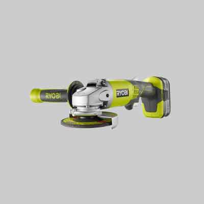 SMERIGLIATRICE ANGOLARE A BATTERIA 'R18AG-140S' RYOBI Ø 115 - 18V 4,0Ah. Prezzo per Pezzo.