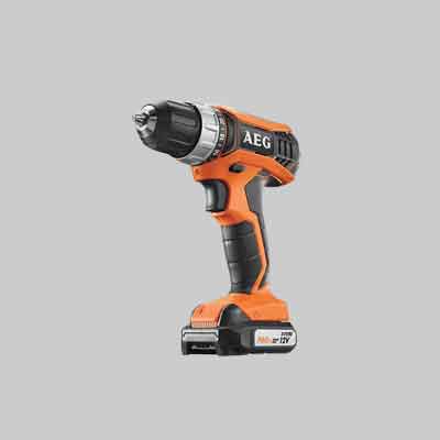 TRAPANO/AVVITATORE A BATTERIA 'BS 12G3' AEG 12V 2,0 AH. Prezzo per Pezzo.