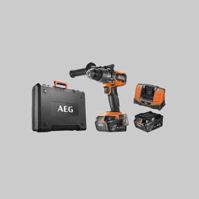 TRAPANO A PERCUSSIONE A BATTERIA 'BSB 18C3BL' AEG 18V 4,0 AH. Prezzo per Pezzo.