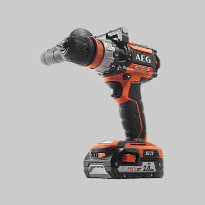 TRAPANO A PERCUSSIONE COMPACT 'BSB 18CBL' AEG 18V 2,0 AH. Prezzo per Pezzo.