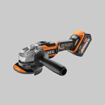 SMERIGLIATRICE ANGOLARE BRUSHLESS 'BEWS 18-125BL' Ø 125 - 18V 5,0 AH. Prezzo per Pezzo.