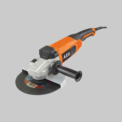 SMERIGLIATRICE ANGOLARE 'WS 22-230' AEG 2200 Watt. Prezzo per Pezzo.
