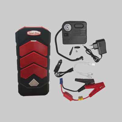 AVVIATORE DI EMERGENZA CON COMPRESSORE IDEAL STAR 30000mAh. Prezzo per Pezzo.