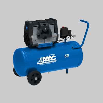 COMPRESSORE SILENZIATO 'OS SUPER SILENT' ABAC lt 50. Prezzo per Pezzo.