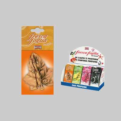 PROFUMATORE 'FRESCA FOGLIA CLASSIC' ESPOSITORE DA BANCO AREXONS 48 pezzi. Prezzo per Confezione.