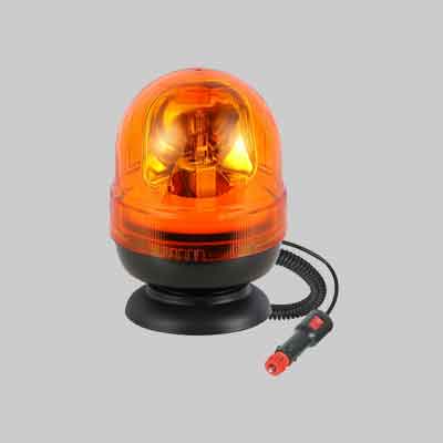 GIROFARO CON BASE MAGNETICA 12V - 55 Watt. Prezzo per Pezzo.