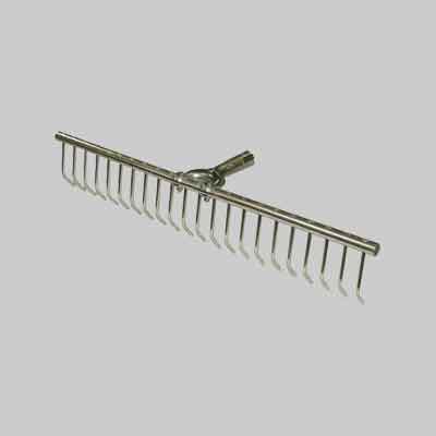 RASTRELLO DA FIENO IN ALLUMINIO FALCI 20 denti (cm 62). Prezzo per Pezzo.