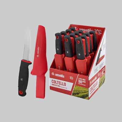 COLTELLO PER AGRICOLTURA Expo 12 pezzi. Prezzo per Confezione.