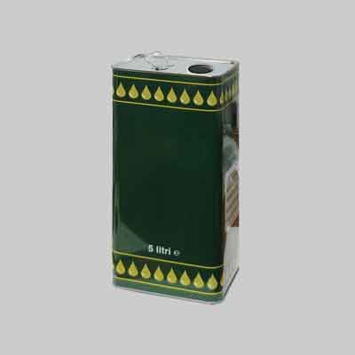 LATTINA PER OLIO lt 25 TAPPO NON INCLUSO. Prezzo per Pezzo.