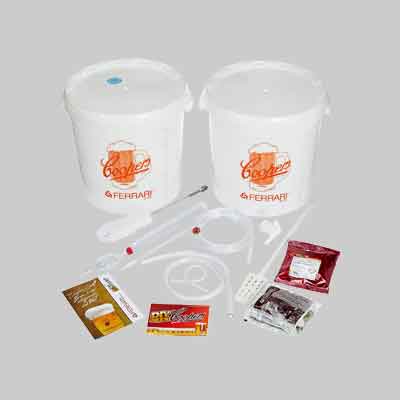 KIT PER LA FERMENTAZIONE DELLA BIRRA 'COOPER LUX' lt 23. Prezzo per Pezzo.
