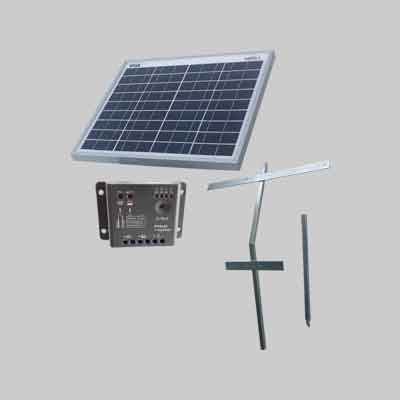 KIT PANNELLO SOLARE PER ELETTRICATORI Adatto per K100 e K200. Prezzo per Confezione.