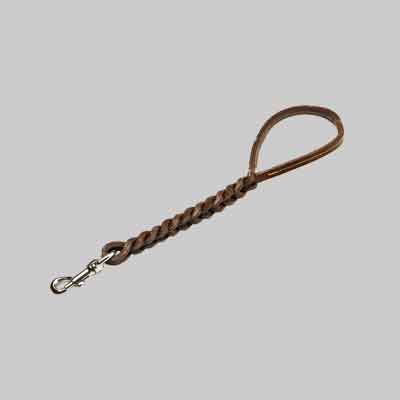 GUINZAGLIO PER CANI DOPPIA TRECCIA mm 450. Prezzo per Pezzo.