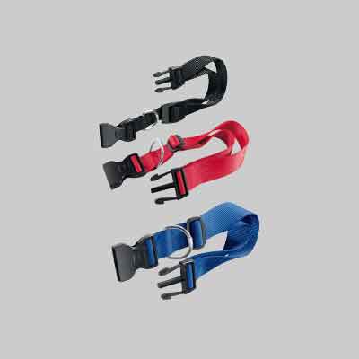 COLLARE PER CANI 'CLUB C' mm 20 x cm 36÷56 - Col. Blu. Prezzo per Pezzo.