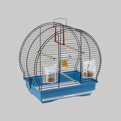 GABBIA PER VOLATILI TONDA 40x23,5xh38,5. Prezzo per Pezzo.