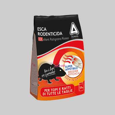 ESCA TOPICIDA 'RATIBROM 5.0 GRANO' Kg 1,5. Prezzo per Pezzo.