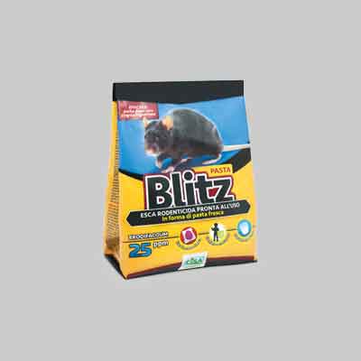 ESCA TOPICIDA IN PASTA ROSSA 'BLITZ' 150 gr. Prezzo per Pezzo.