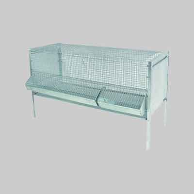 GABBIA PIEGHEVOLE PER POLLI 'LUXURY' cm 140x50x80h. Prezzo per Pezzo.