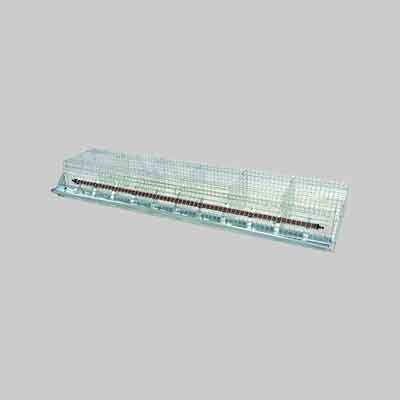 GABBIA PER CONIGLI INGRASSO Sei fori cm 183x40x30h. Prezzo per Pezzo.