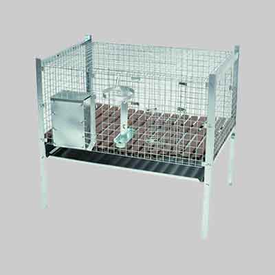 GABBIA PER CONIGLIO MASCHIO cm 73x50x80h. Prezzo per Pezzo.
