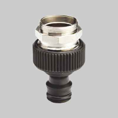 PRESA A RUBINETTO CON ADATTATORE G.F. 3/4" e M24x1 est. + M22x1 int. Prezzo per Pezzo.