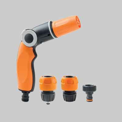KIT PISTOLA IRRIGAZIONE '3 JET EASY' G.F. 4 pezzi. Prezzo per Confezione.